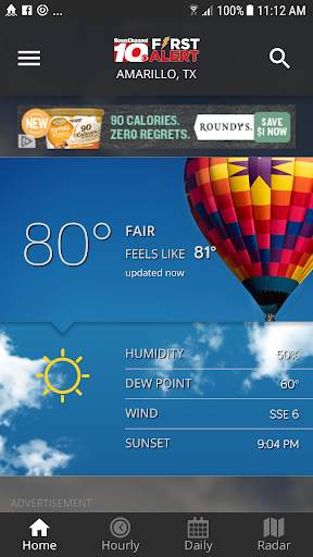 KFDA - NewsChannel 10 Weather screenshot 1
