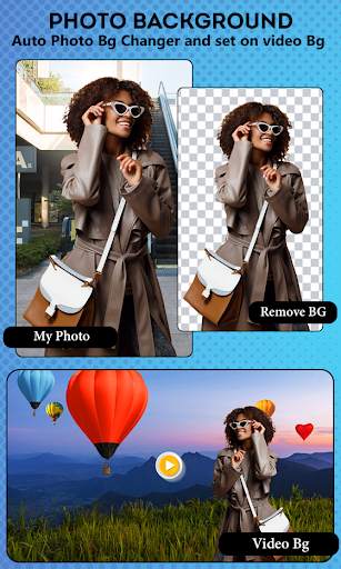 Video Background Changer : Filme with Music screenshot 1