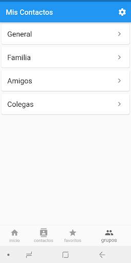 Mis Contactos - Administrador de Contactos screenshot 4