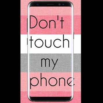 Dont Touch My Phone Wallpaper 4k screenshot 5