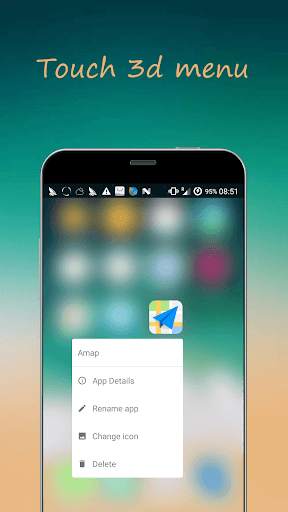 iLauncher X iOS11 theme screenshot 3