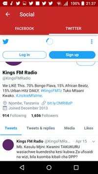Kings FM Radio - 104.3 MHz - Njombe Tanzania screenshot 3