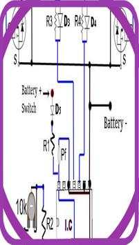 Simple Inverter Circuit Wiring Diagram скриншот 1