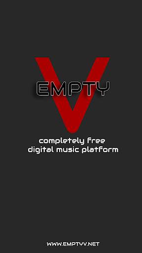 EMPTY V -  Music Player, Track & Artist Radio 1 تصوير الشاشة