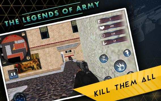 The Legend of Army 3d combat screenshot 1