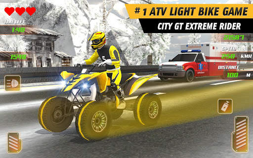 Light ATV Quad Bike 2019: Highway Racing Games screenshot 6