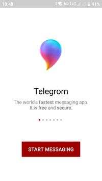 Telegrom Messenger screenshot 1