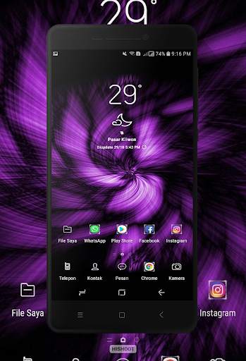 Purple Wallpaper screenshot 1