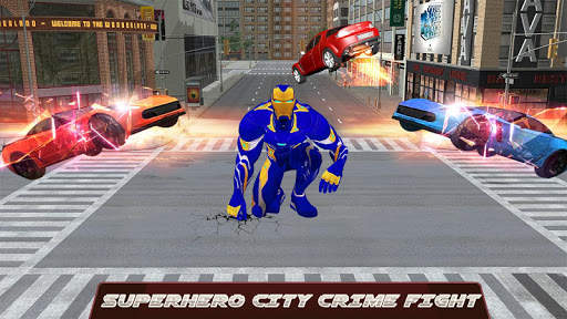 Iron Superhero Rescue : Flying Superhero Games screenshot 3
