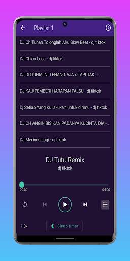 DJ Slow Tutu Remix Viral स्क्रीनशॉट 3