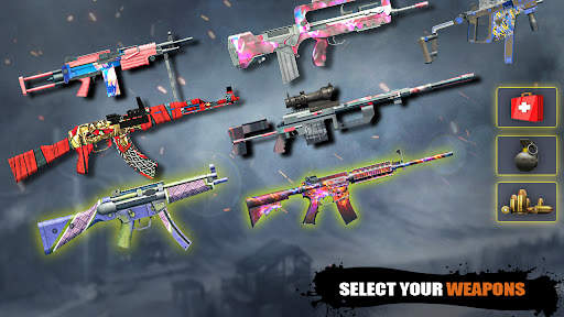 fps offline gun Shooting game screenshot 6