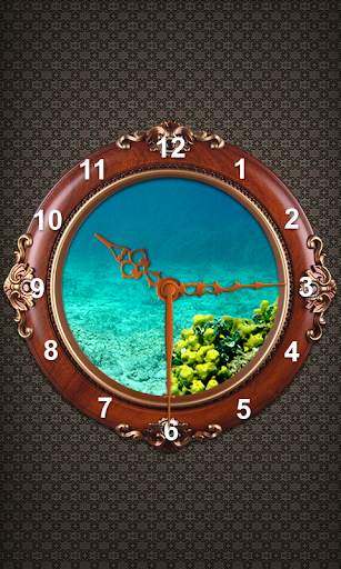 Clock Aquarium Live Wallpaper screenshot 8