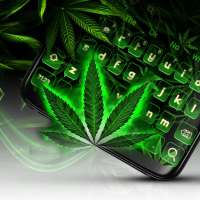 Green Weed Keyboard on 9Apps