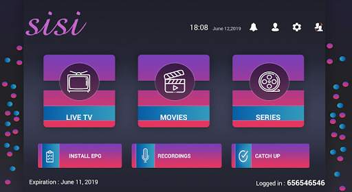 Sisi IPTV Player screenshot 1