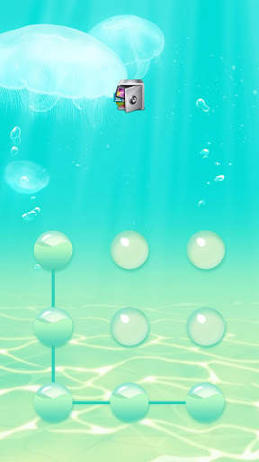 AppLock Live Theme Bubble screenshot 1