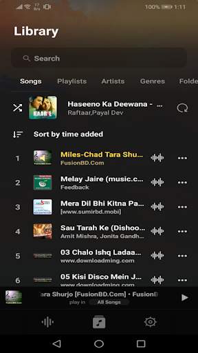 AB Music Player screenshot 2