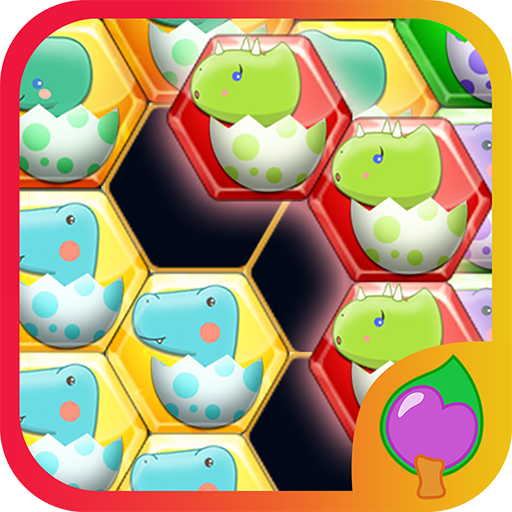 Dinosaur Hexa Puzzle Game : Dinosaur puzzles game icon