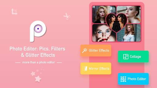Photo Editor: Pics, Filters & Glitter Effects screenshot 1