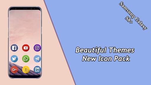 Theme for Galaxy S8 plus & launcher for galaxy s8 5 تصوير الشاشة