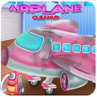 Dirty Airplane Cleanup & Fixing Games logo