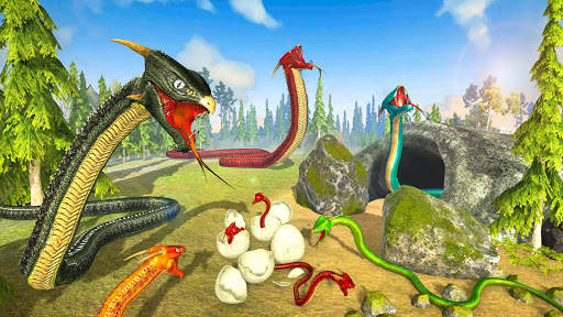 Snake Simulator Anaconda Attack Game 3D screenshot 14