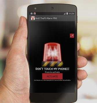 Don't Touch My Phone - Alarm screenshot 1