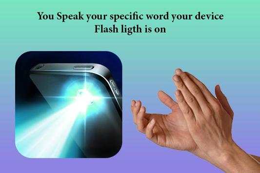 Flashlight on Clap screenshot 5