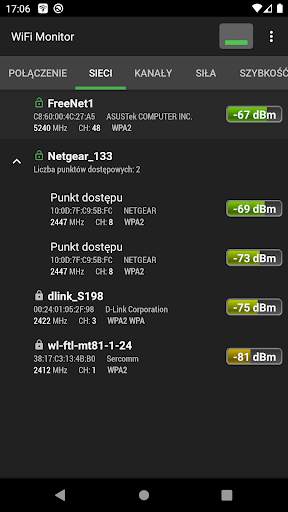WiFi Monitor: analizator sieci Wi-Fi screenshot 3