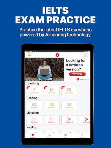 IELTS Success - Exam Practice скриншот 1