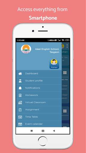 Ideal English School Parent App скриншот 3