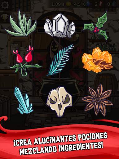 Alchemy Clicker - Potion Games Idle Fantasy Rpg screenshot 9