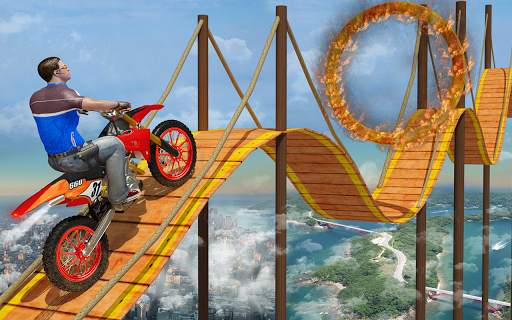 Bike Tricks Trail Stunt Master 9 تصوير الشاشة