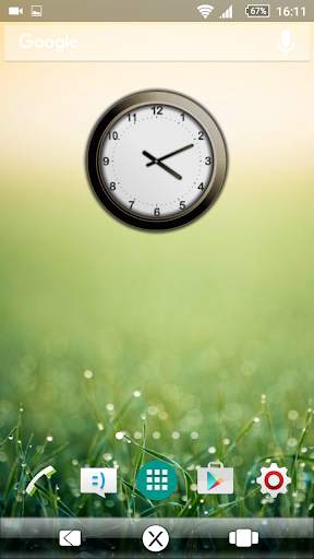 Analog Clock Free screenshot 1