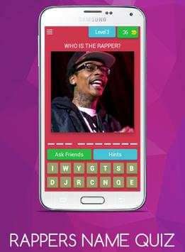 RAPPERS NAME QUIZ - MAKE CASH screenshot 4