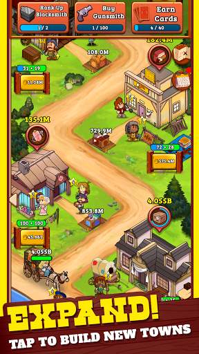 Idle Frontier: Tap Town Tycoon स्क्रीनशॉट 2