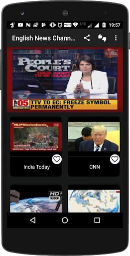 News Channels English screenshot 1