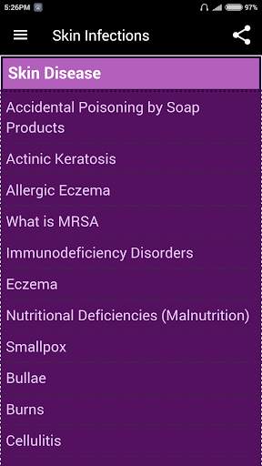 Skin Infections screenshot 2