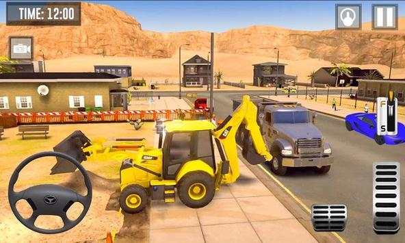 Building Construction Sim 3D - Excavator Driving screenshot 2