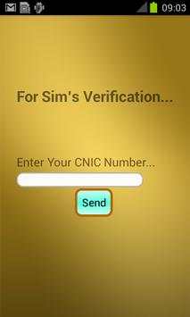 Sim's , Voter Identity and CNIC Verification screenshot 2