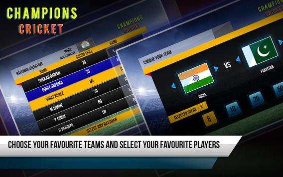 Champions Cricket screenshot 2