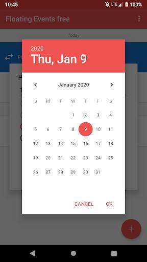 Floating Events Free screenshot 6