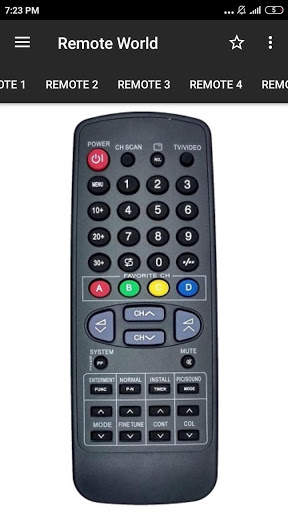 SHARP TV Remote Control screenshot 2