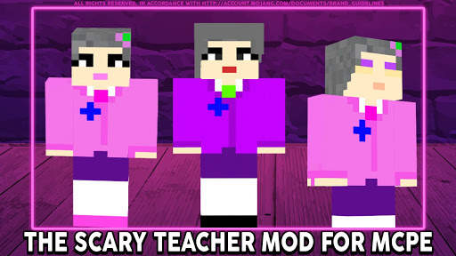 Scary Teacher in Mcpe | Horror Mod screenshot 3