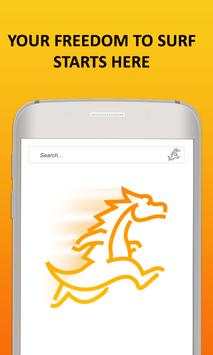 Webzilla Fast & Safe Browser screenshot 1