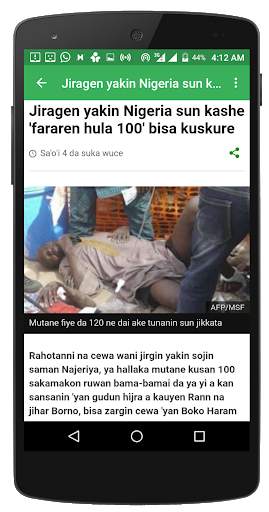 Labarun Hausa (Hausa News) screenshot 3
