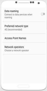 Settings‏ mobile config iliad 2021 screenshot 3