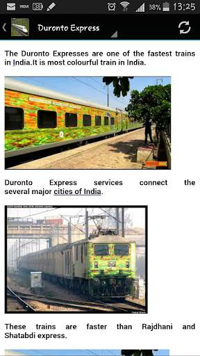 High Speed Trains In India скриншот 4