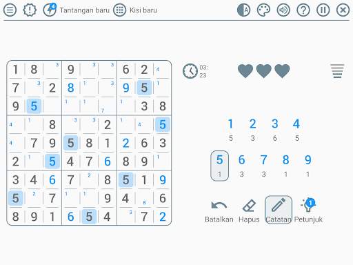 Sudoku perkalian: teka-teki screenshot 20