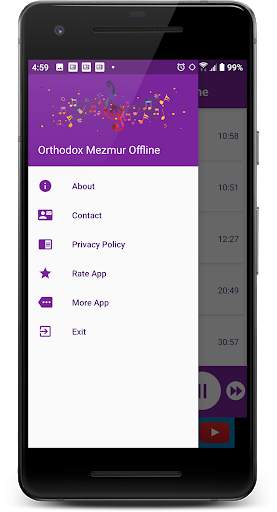 Orthodox Mezmurs offline screenshot 2