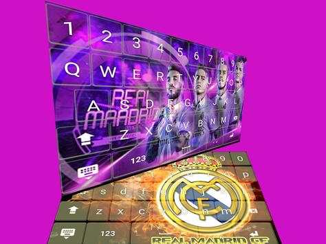 Real madrid keyboard themes screenshot 3